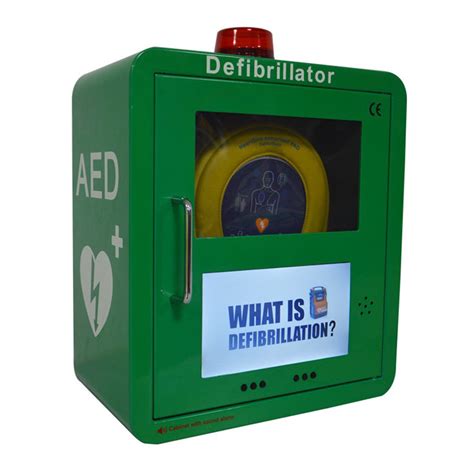 defibrillator metal bracket|defibrillator wall mounted cabinet.